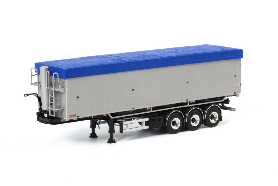 Semiremorca basculanta cereale Bulthuis cu 3 axe scala 1 50 WSI Models