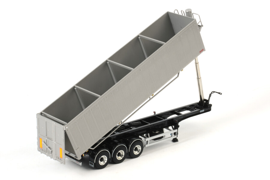 Semiremorca basculanta cereale Bulthuis cu 3 axe scala 1 50 WSI Models..