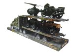 Camion militar transportor cu vehicule – Set Armed Forces, plastic..