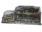 Camion militar transportor cu vehicule – Set Armed Forces, plastic..