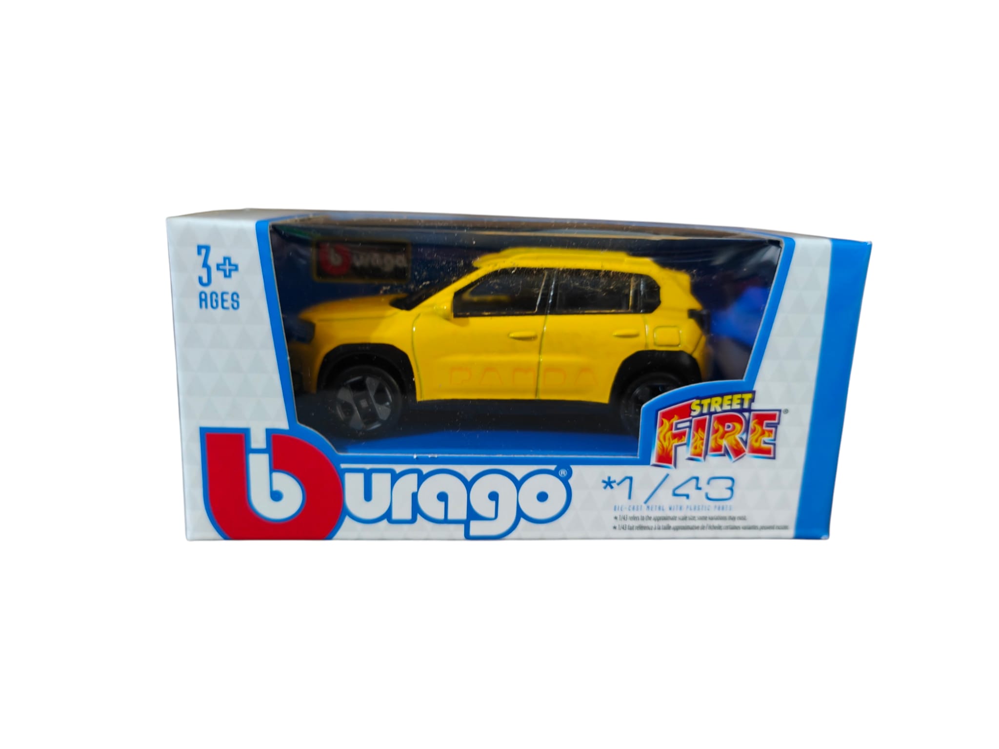 Fiat Panda EV 2024 Yellow scala 1 43