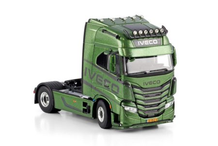 Tir Iveco S-Way AS High 2024 4X2 Green scala 1/50 WSI Models