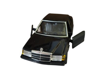 Mercedes 190 E 2.6 (W201) 1993 Black scala 1/24