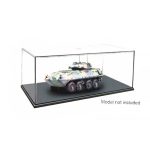 Vitrina transparenta din plexiglass scala 1/18, 1/35, 1/350 (325x165x125 mm) Trumpeter