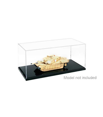 Vitrina transparenta din plexiglass scala 1/48, 1/72 dimensiuni (210x100x80 mm) Trumpeter